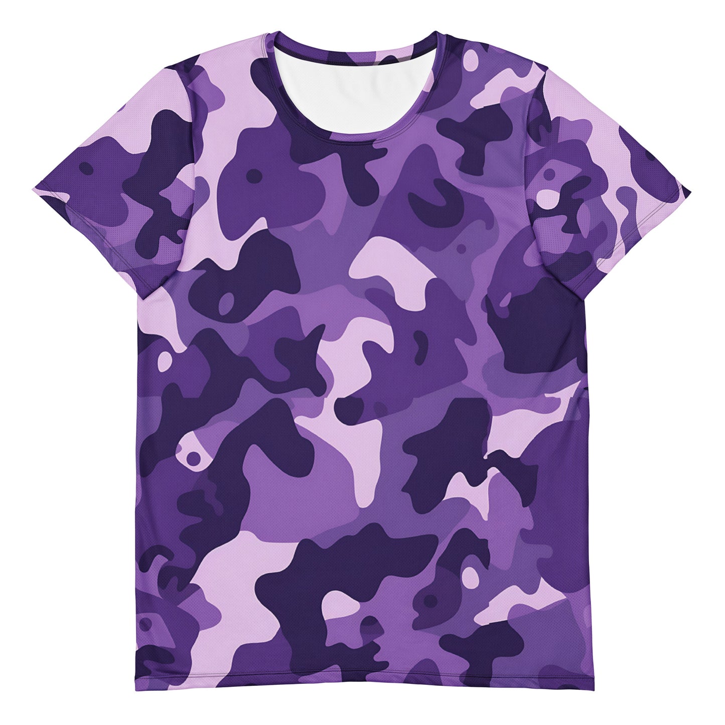 Purple Camouflage v2 Sport-T-Shirt für Herren Sport T-Shirt JLR Design