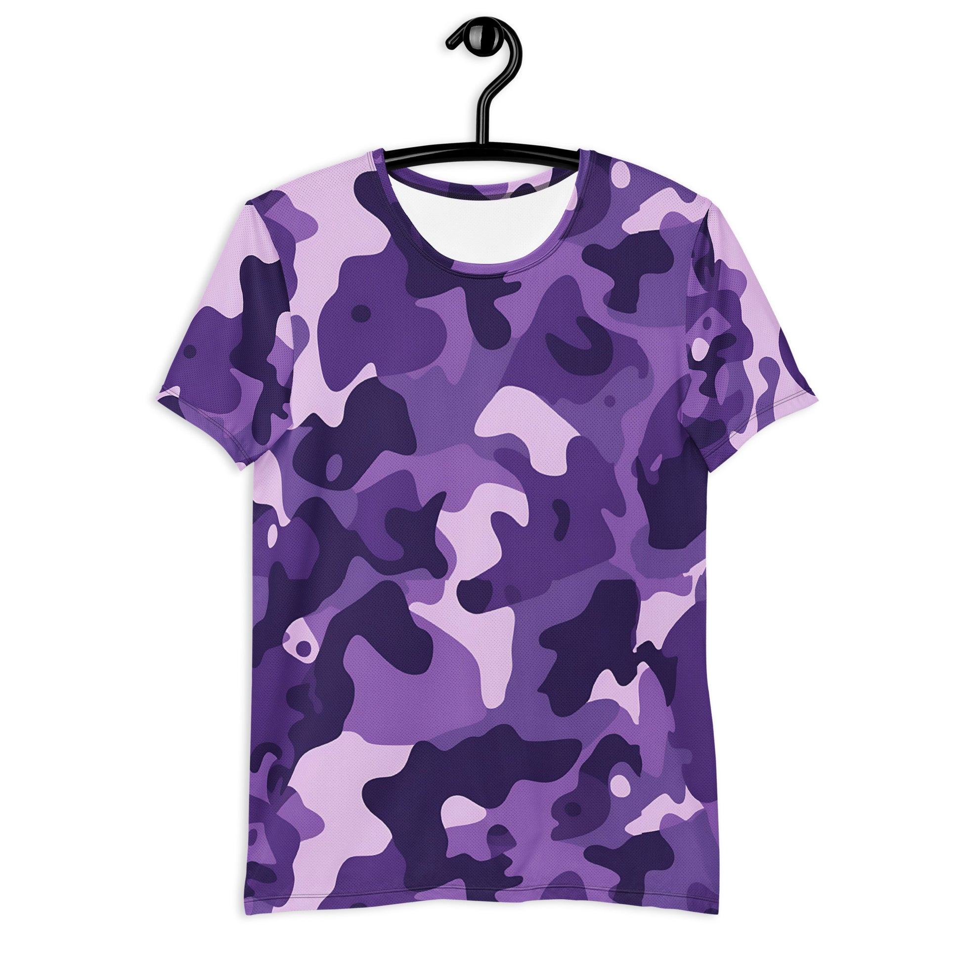 Purple Camouflage v2 Sport-T-Shirt für Herren Sport T-Shirt JLR Design