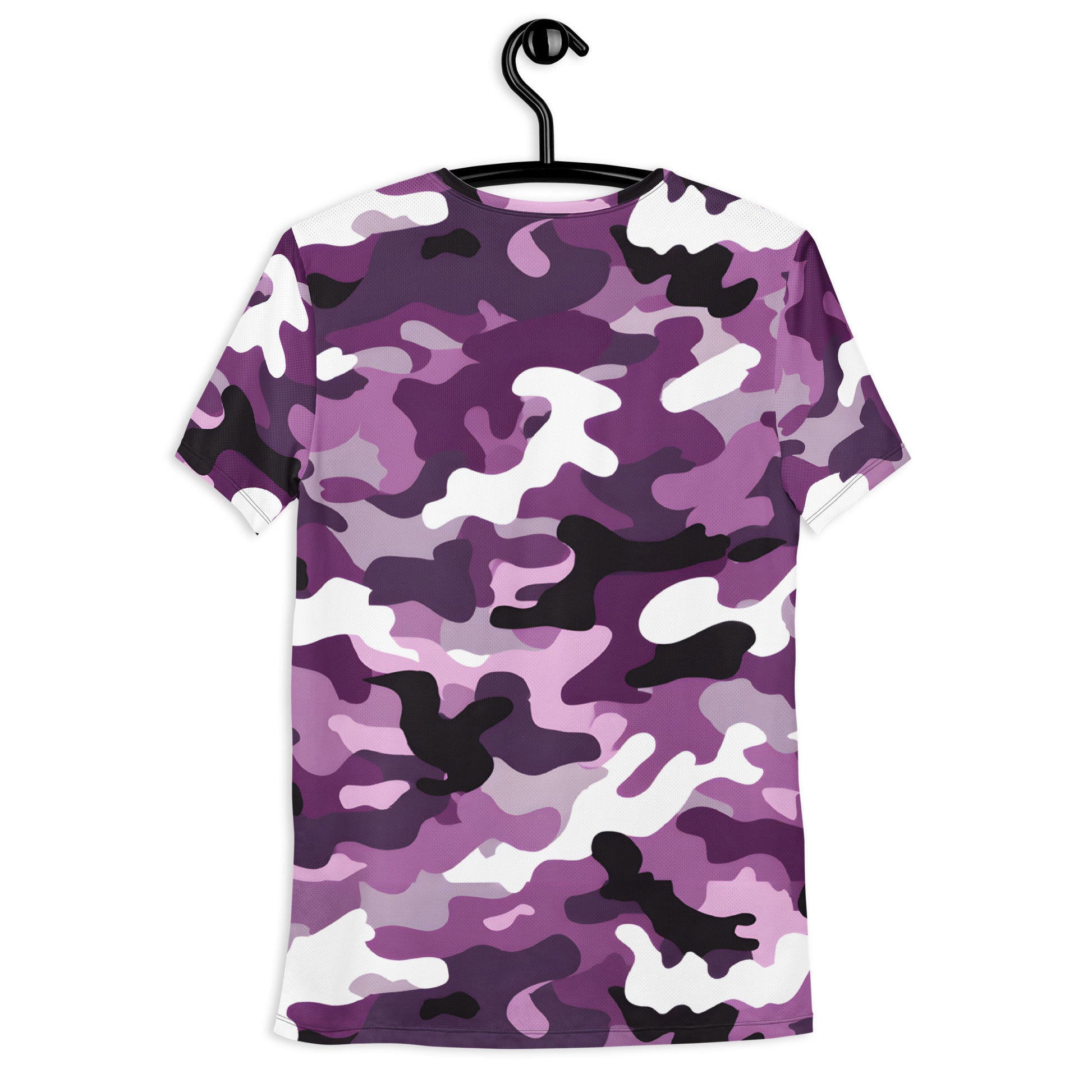 Purple Camouflage v4 Sport-T-Shirt für Herren Sport T-Shirt JLR Design