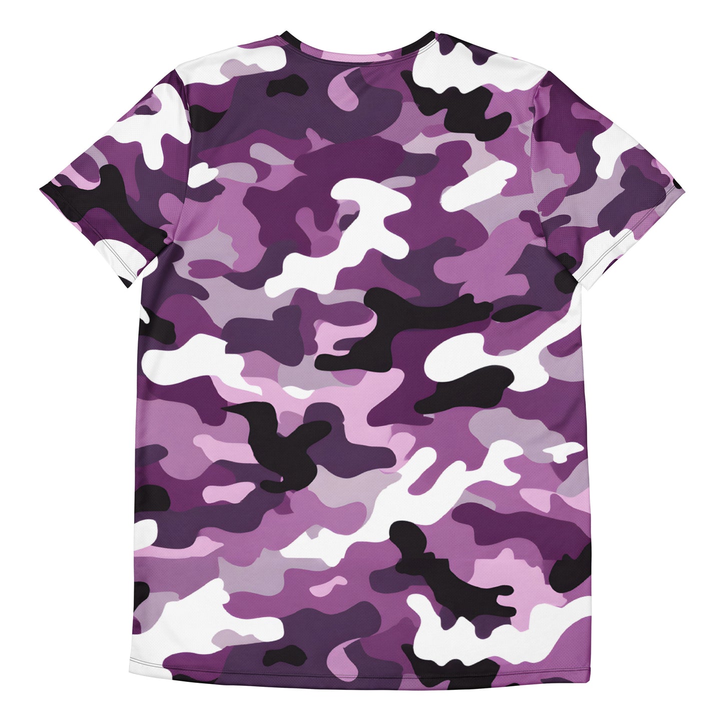 Purple Camouflage v4 Sport-T-Shirt für Herren Sport T-Shirt JLR Design