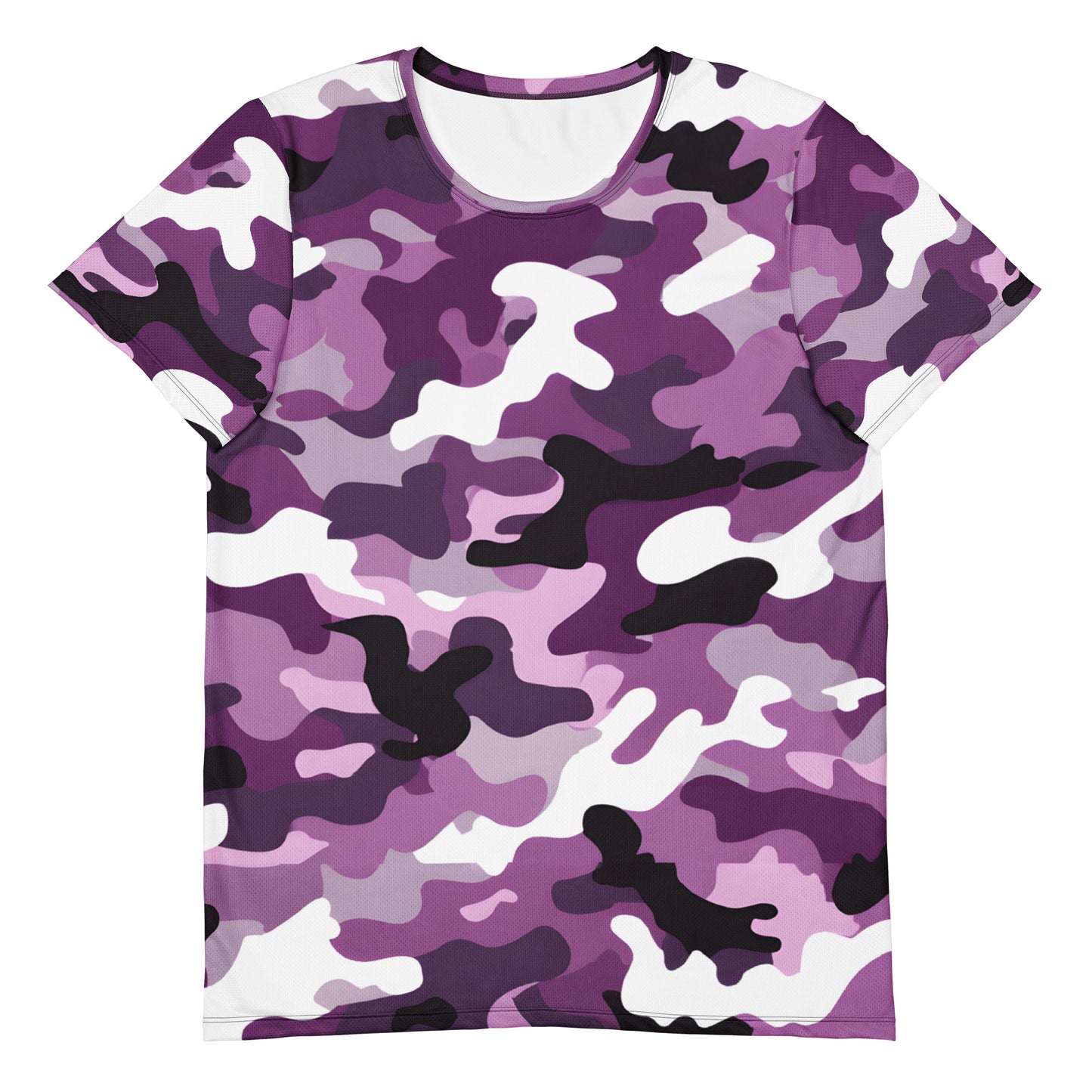 Purple Camouflage v4 Sport-T-Shirt für Herren Sport T-Shirt JLR Design