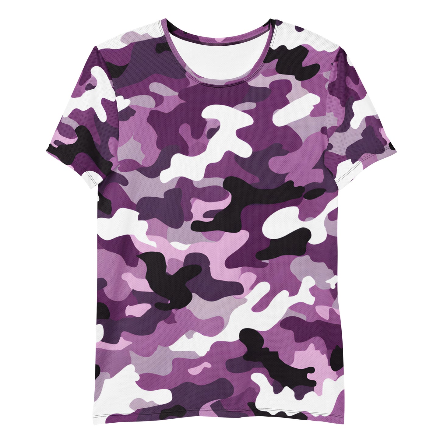 Purple Camouflage v4 Sport-T-Shirt für Herren Sport T-Shirt JLR Design