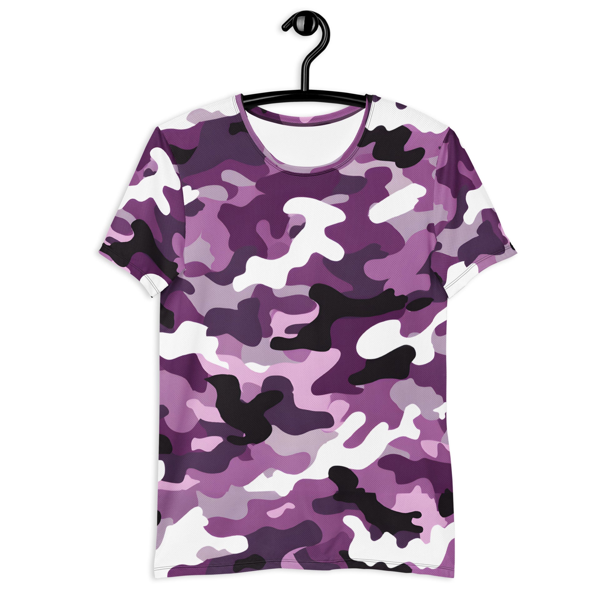 Purple Camouflage v4 Sport-T-Shirt für Herren Sport T-Shirt JLR Design