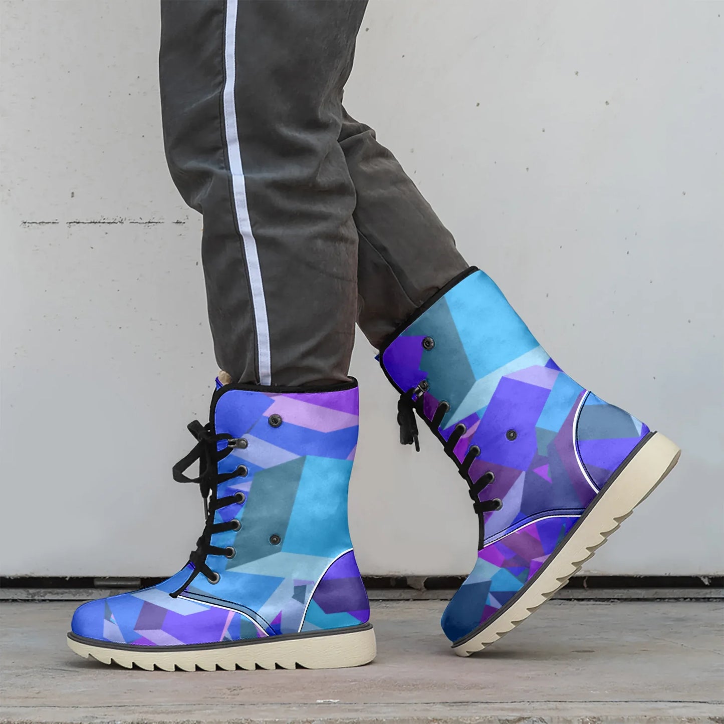 purple-cube-chic-boots-mit-pluschfutter-stiefel-jlr-design-2 - JLR Design