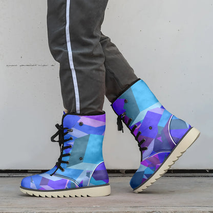 purple-cube-chic-boots-mit-pluschfutter-stiefel-jlr-design-2 - JLR Design