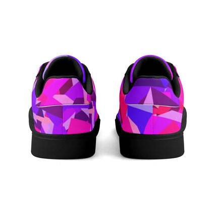 Purple Cube Low Top Leather Sneaker Low Top Sneaker 83.99 Leather, Low, Pink, Sneaker, Top JLR Design