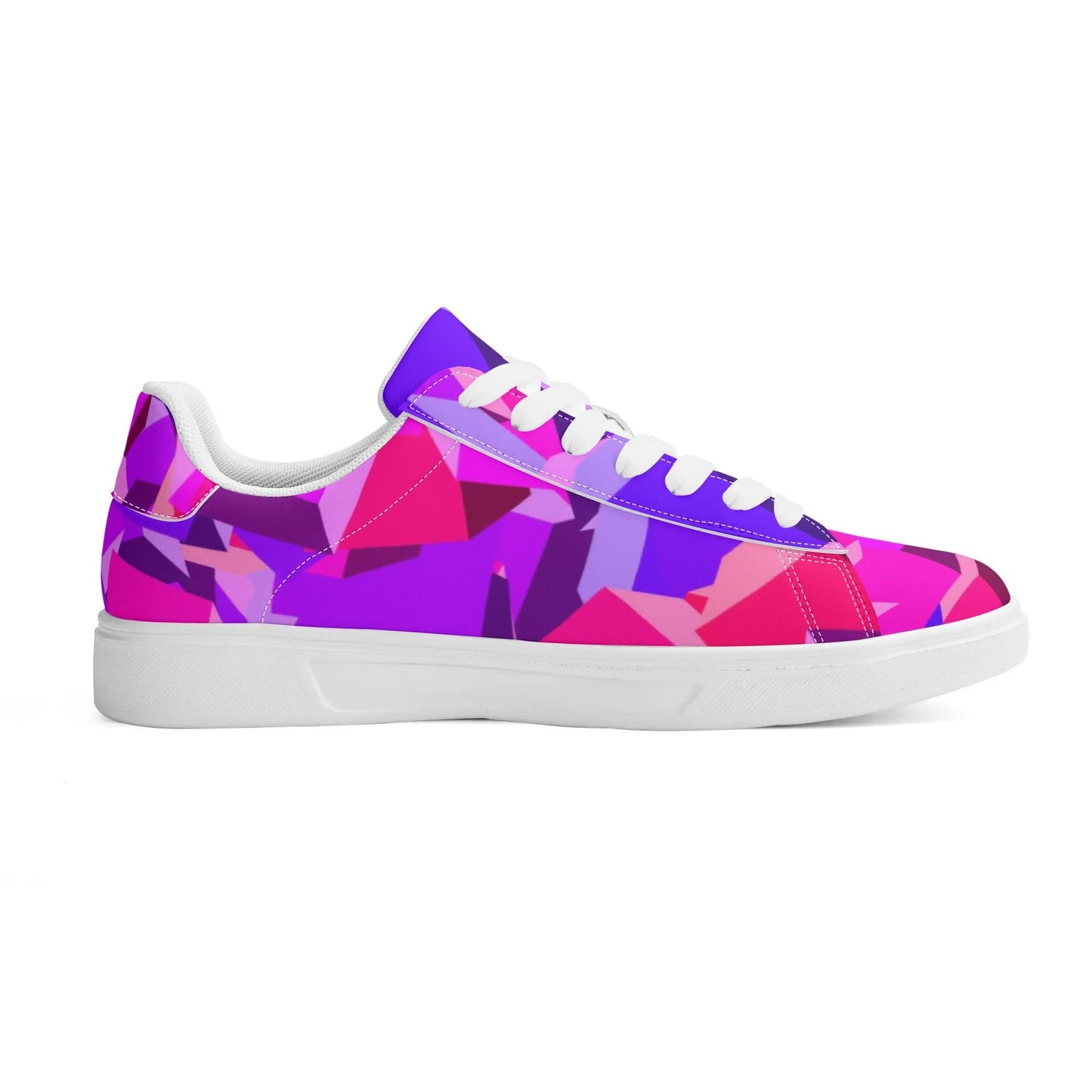 Purple Cube Low Top Leather Sneaker Low Top Sneaker 83.99 Leather, Low, Pink, Sneaker, Top JLR Design