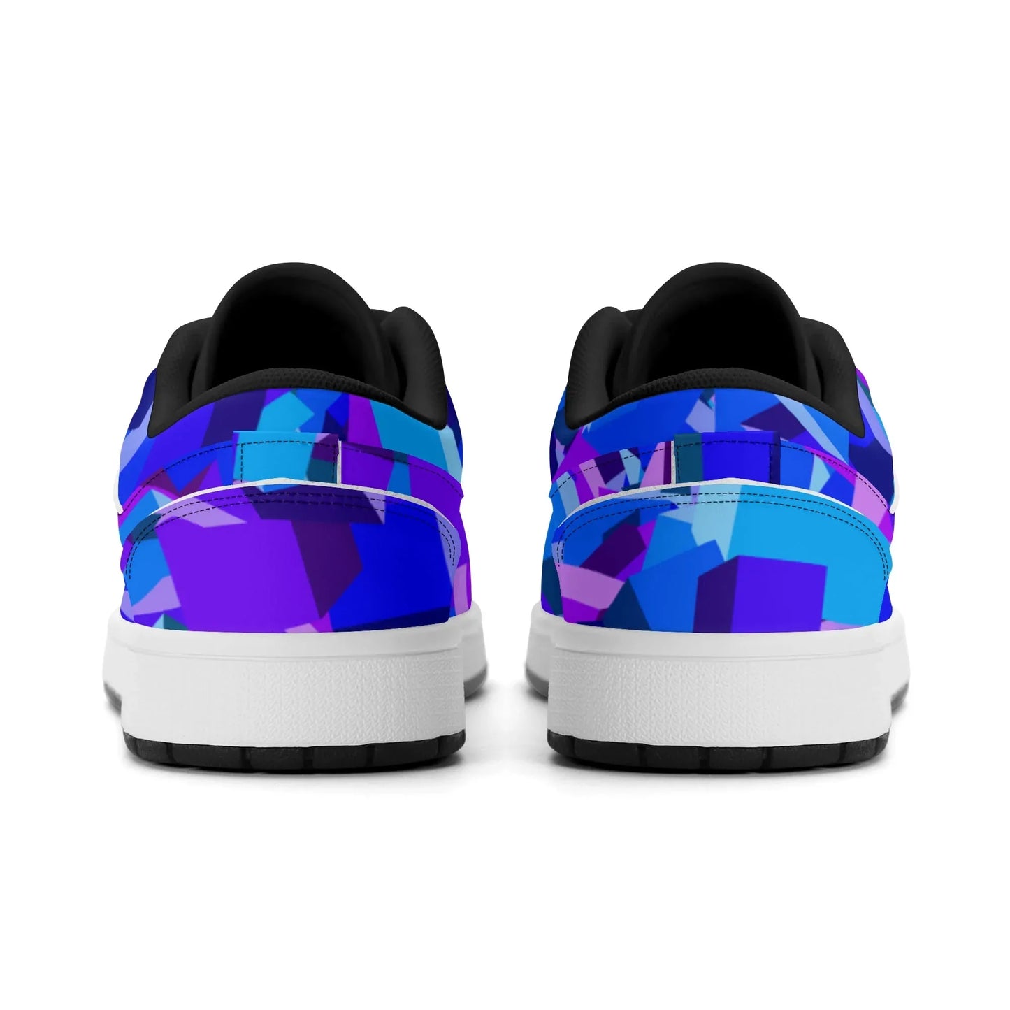 purple-cube-low-top-leder-sneaker-fur-damen-sneaker-jlr-design-88485 - JLR Design