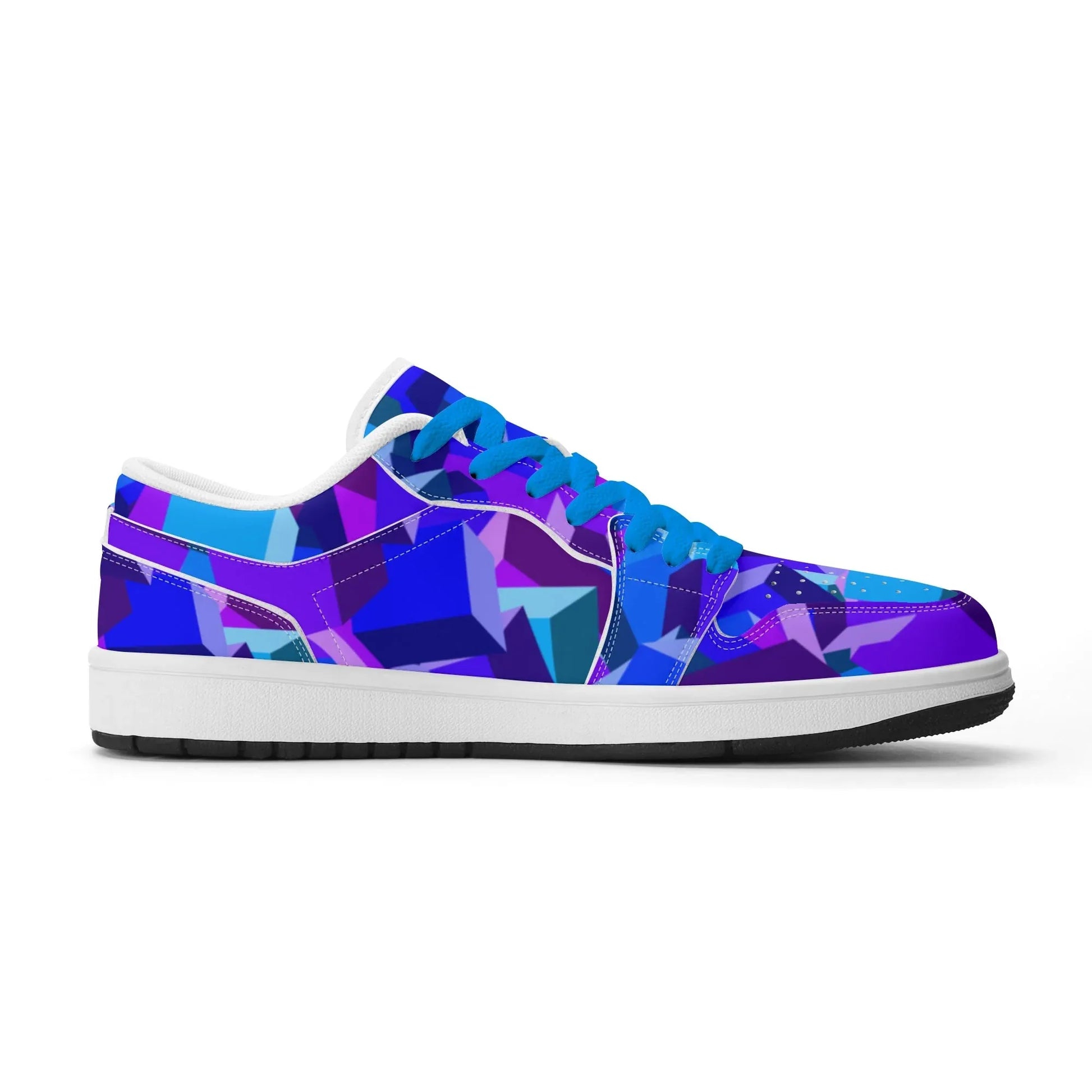 purple-cube-low-top-leder-sneaker-fur-damen-sneaker-jlr-design-60322 - JLR Design