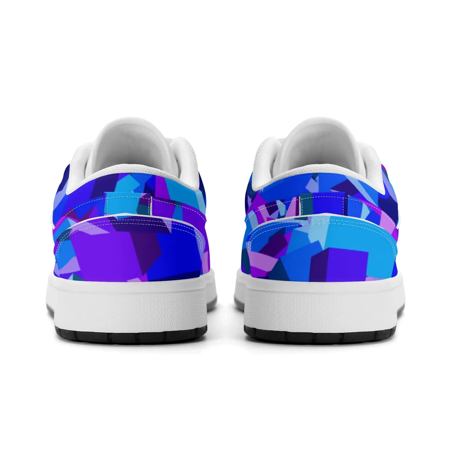 purple-cube-low-top-leder-sneaker-fur-damen-sneaker-jlr-design-58779 - JLR Design