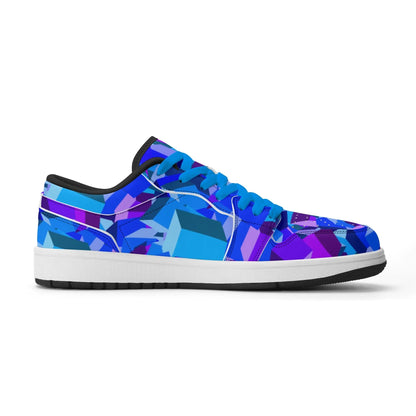 purple-cube-low-top-leder-sneaker-fur-herren-sneaker-jlr-design-69770 - JLR Design