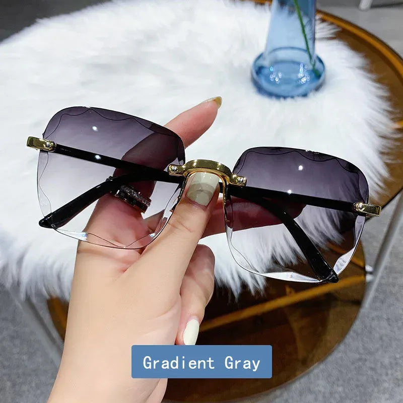 rahmenlose-sonnenbrille-damen-or-trendig-or-gradient-or-spiegelglas-or-leicht-brille-jlr-design-52578 - JLR Design