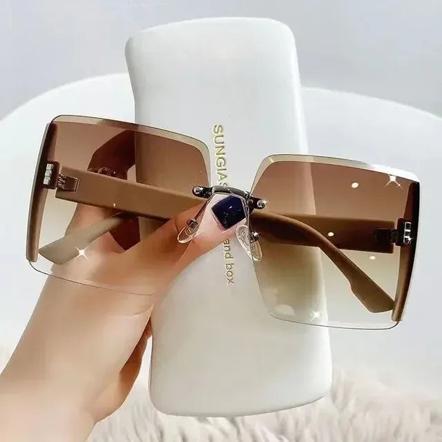 fashion-sonnenbrille-damen-or-retro-or-quadratisch-or-rahmenlos-or-uv400-brille-jlr-design-13153 - JLR Design