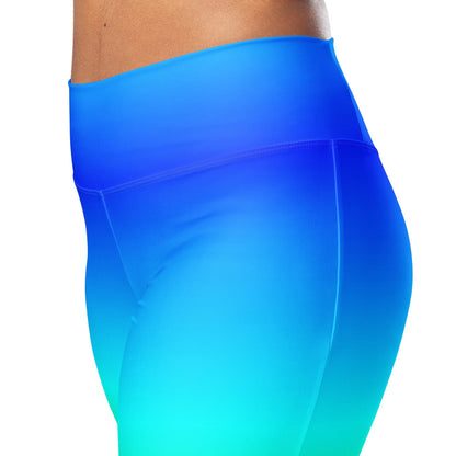 Rainbow High Waist Flare Leggings Flare Leggings 69.99 Flare, High, Leggings, rainbow, Waist JLR Design