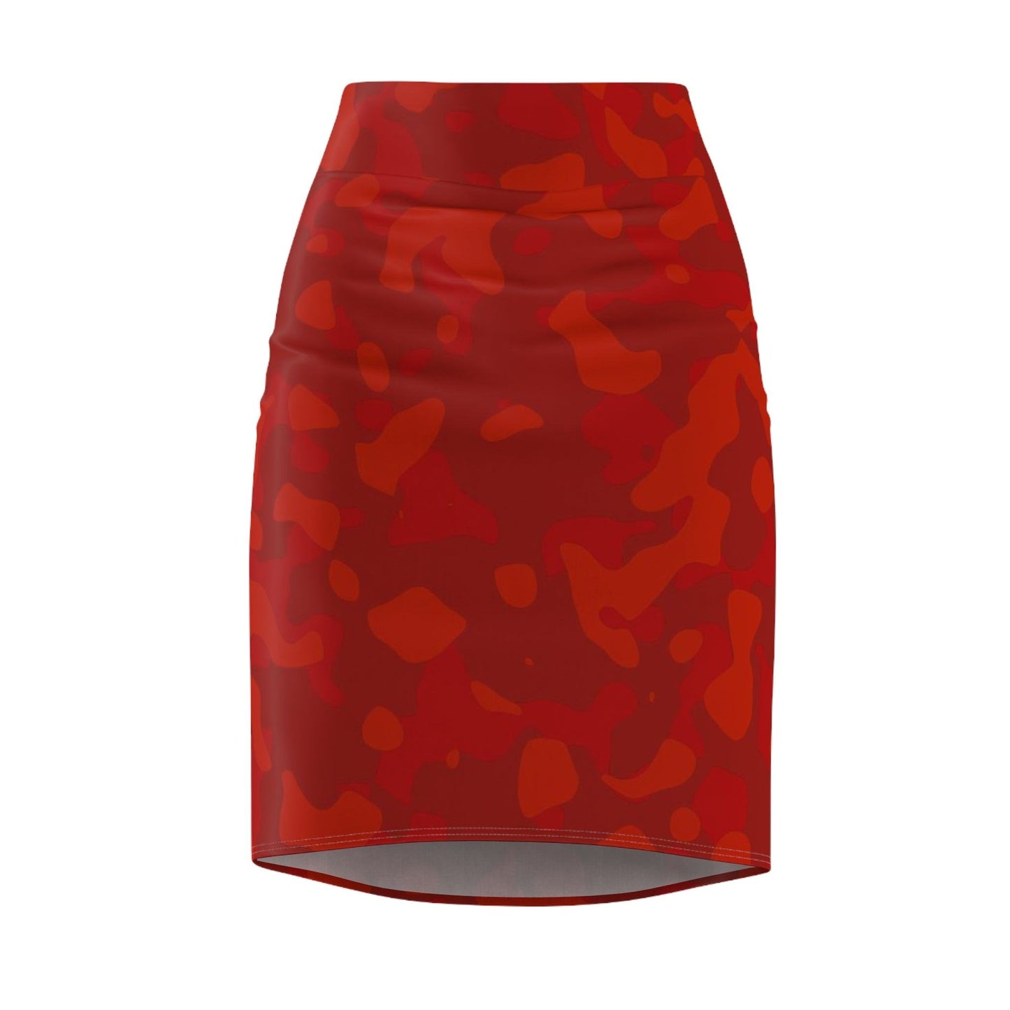Red Camouflage Bleistiftrock Bleistiftrock 74.99 All Over Print, AOP, AOP Clothing, Assembled in the USA, Assembled in USA, Bleistiftrock, Camouflage, Made in the USA, Made in USA, Red, Skirts & Dresses, Sublimation, Women's Clothing JLR Design