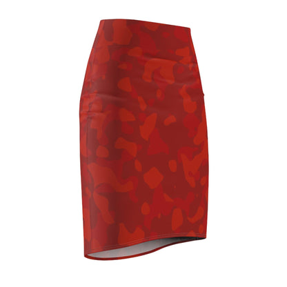 Red Camouflage Bleistiftrock Bleistiftrock 74.99 All Over Print, AOP, AOP Clothing, Assembled in the USA, Assembled in USA, Bleistiftrock, Camouflage, Made in the USA, Made in USA, Red, Skirts & Dresses, Sublimation, Women's Clothing JLR Design