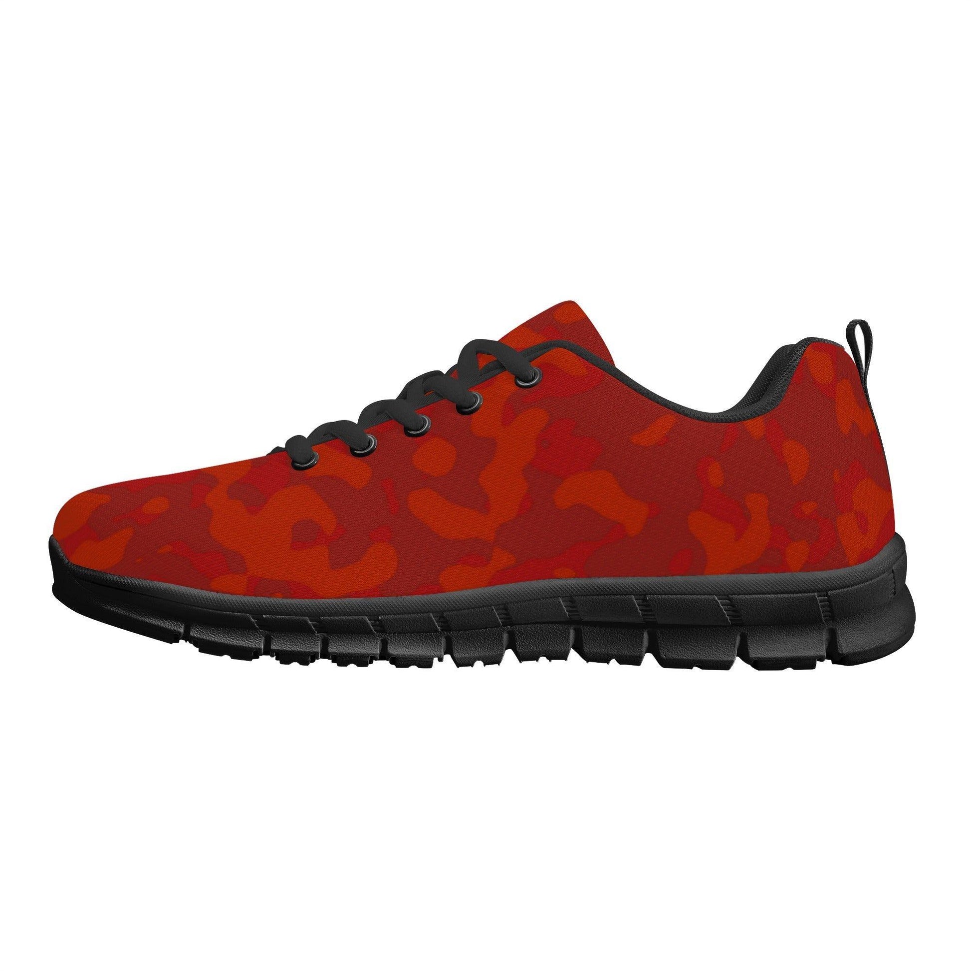 Red Camouflage Damen Laufschuhe -- Red Camouflage Damen Laufschuhe - undefined Laufschuhe | JLR Design
