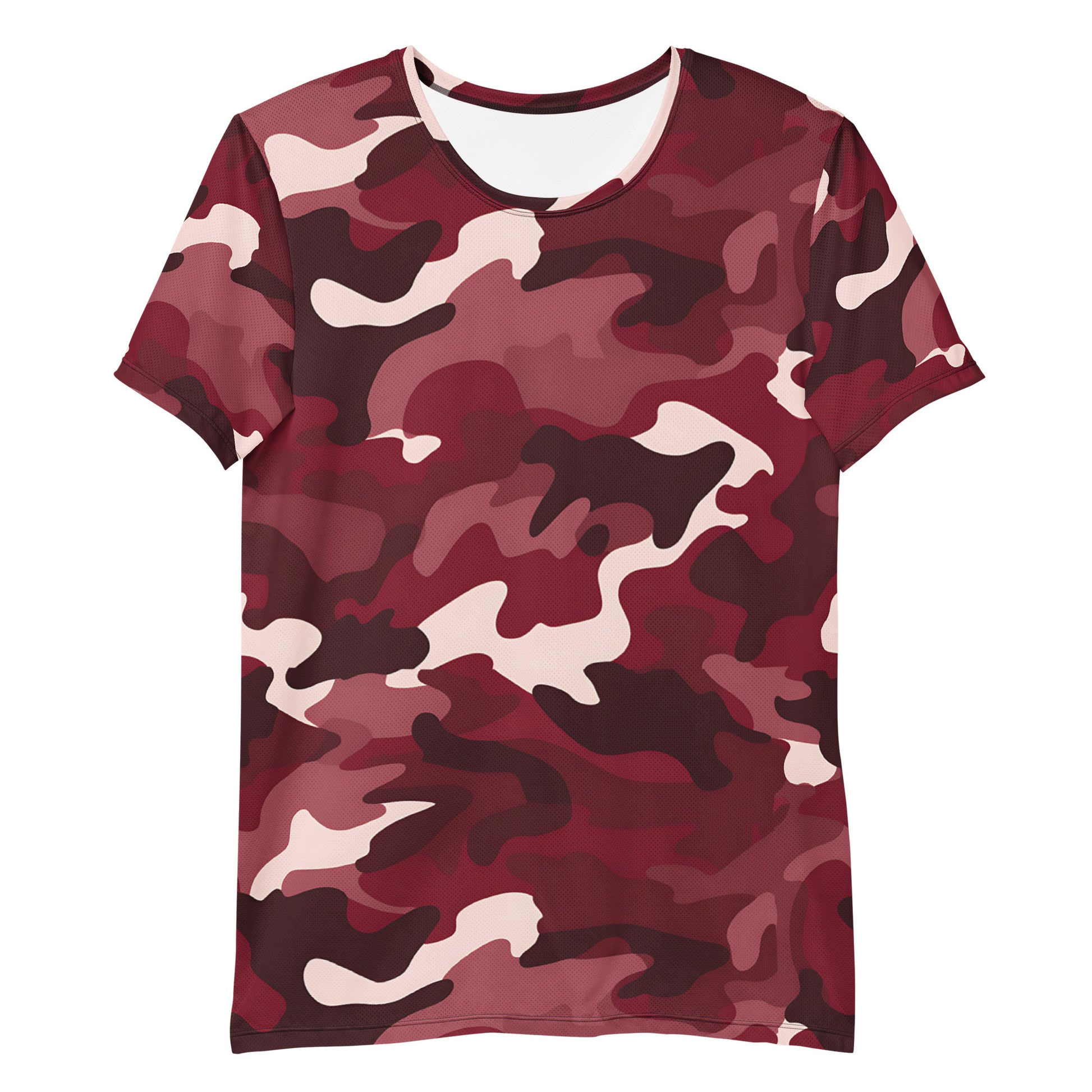 Red Camouflage v1 Sport-T-Shirt für Herren Sport T-Shirt JLR Design