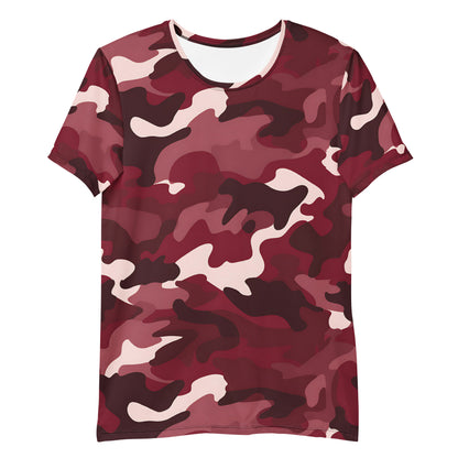 Red Camouflage v1 Sport-T-Shirt für Herren Sport T-Shirt JLR Design
