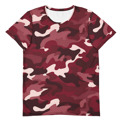 Red Camouflage v1 Sport-T-Shirt für Herren Sport T-Shirt JLR Design