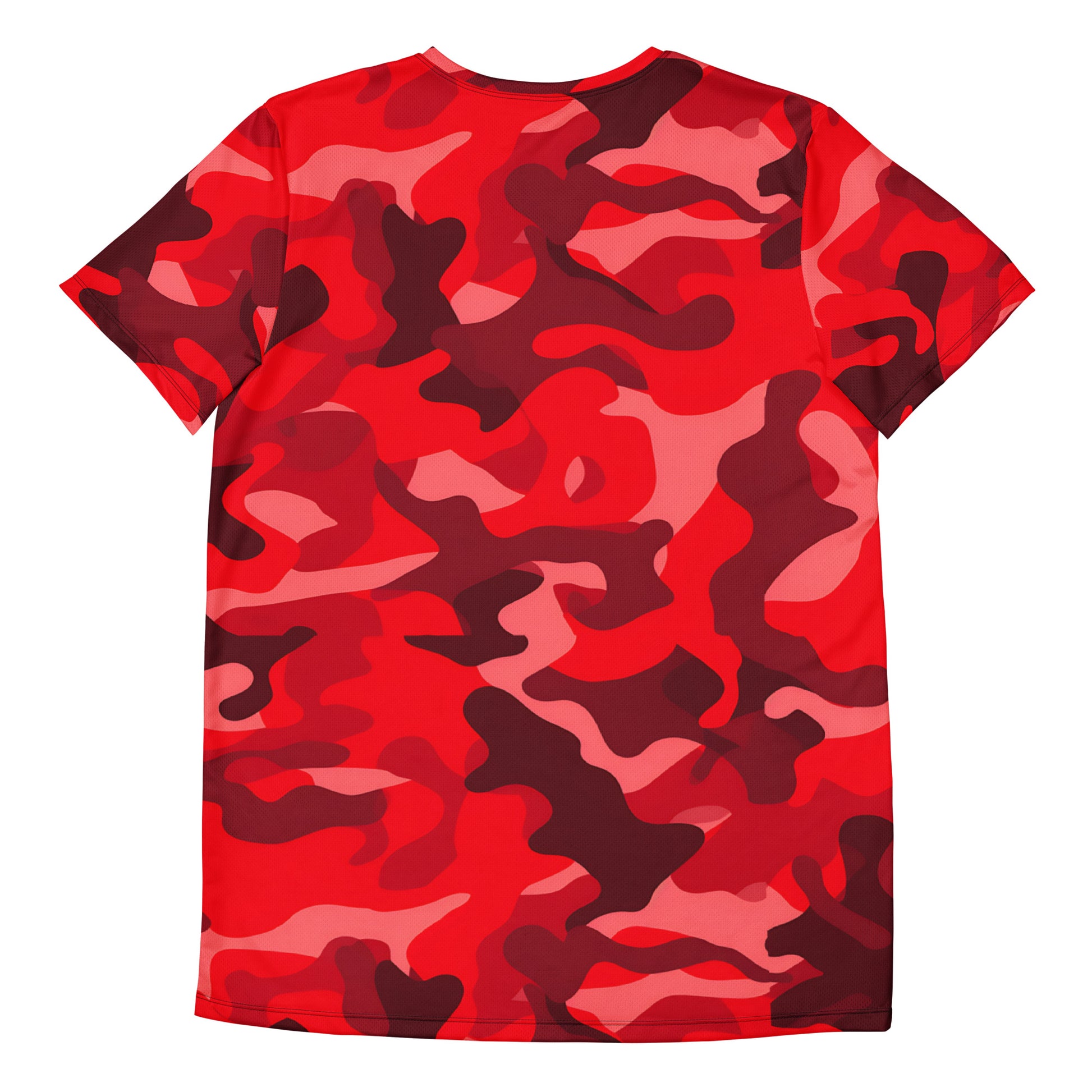 Red Camouflage v3 Sport-T-Shirt für Herren Sport T-Shirt JLR Design