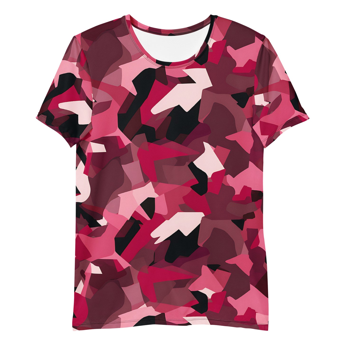 Red Camouflage v4 Sport-T-Shirt für Herren Sport T-Shirt JLR Design