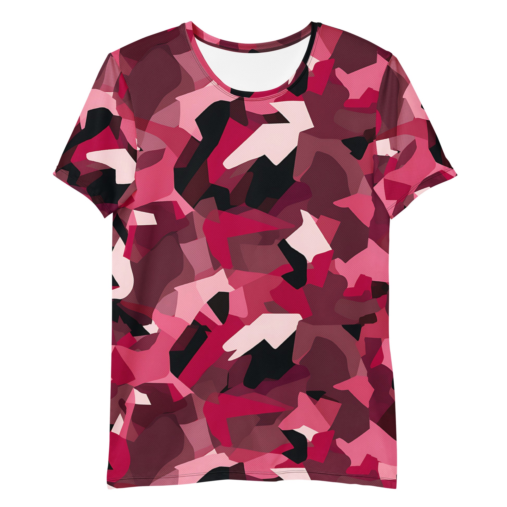 Red Camouflage v4 Sport-T-Shirt für Herren Sport T-Shirt JLR Design
