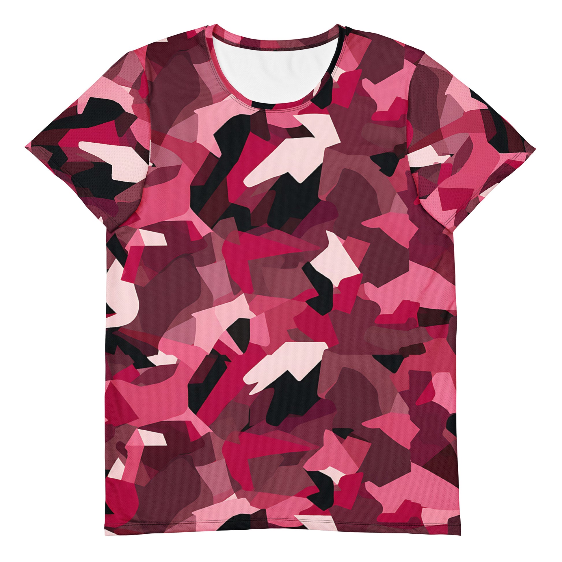 Red Camouflage v4 Sport-T-Shirt für Herren Sport T-Shirt JLR Design
