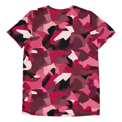 Red Camouflage v4 Sport-T-Shirt für Herren Sport T-Shirt JLR Design