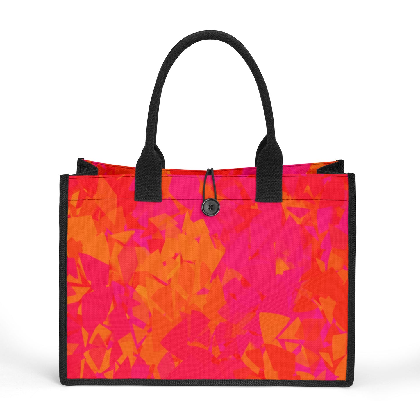 Red Crystal Canvas Shopper Tasche Einkaufstasche JLR Design