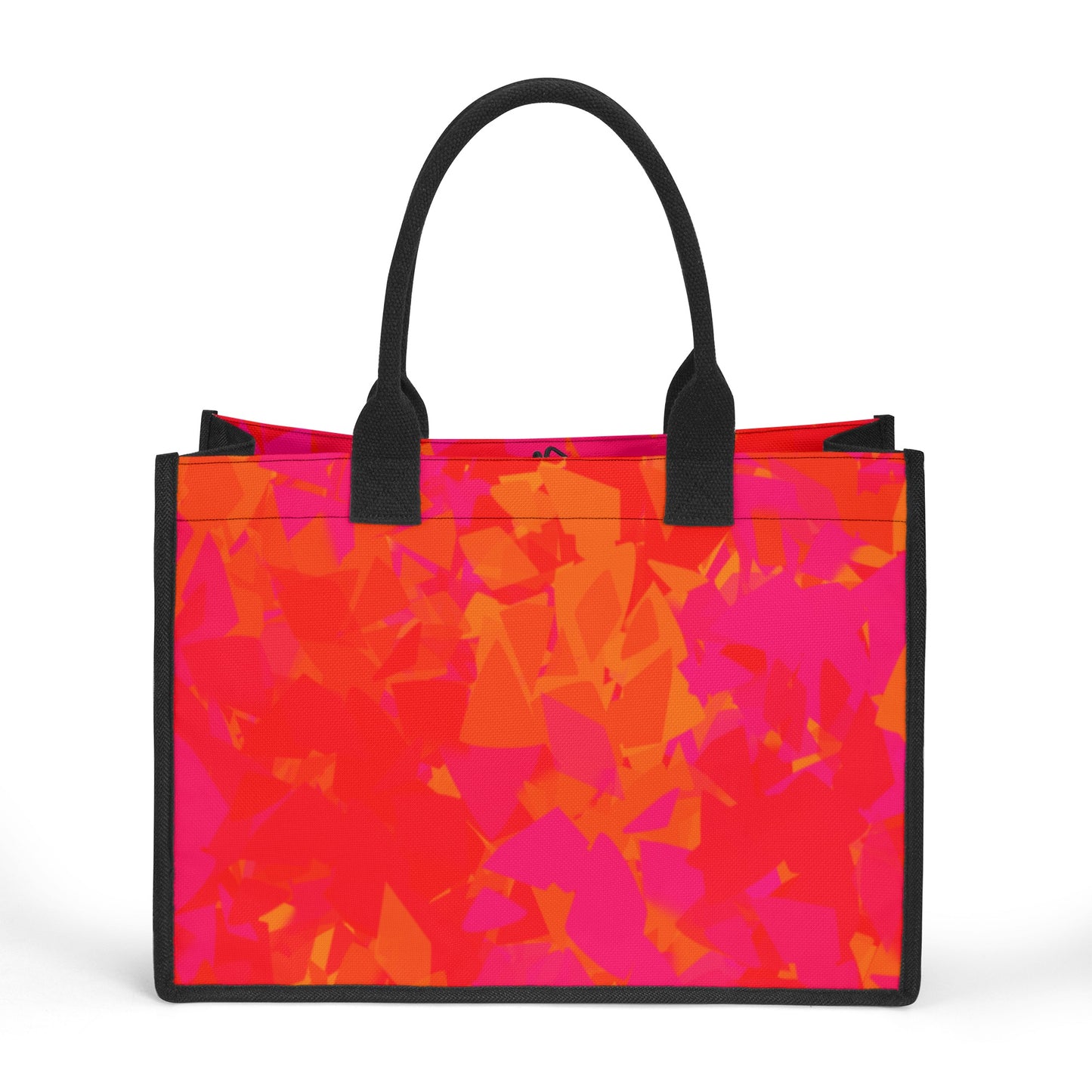 Red Crystal Canvas Shopper Tasche Einkaufstasche JLR Design