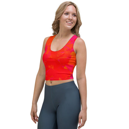 Red Crystal Damen Crop Top Crop Top 47.99 Crop, Crystal, Damen, Red, Top JLR Design