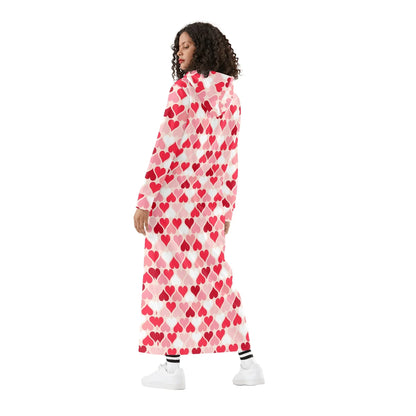 red-hearts-bequemes-leichtes-hoodie-kleid-hoodiekleid-jlr-design-18969 - JLR Design