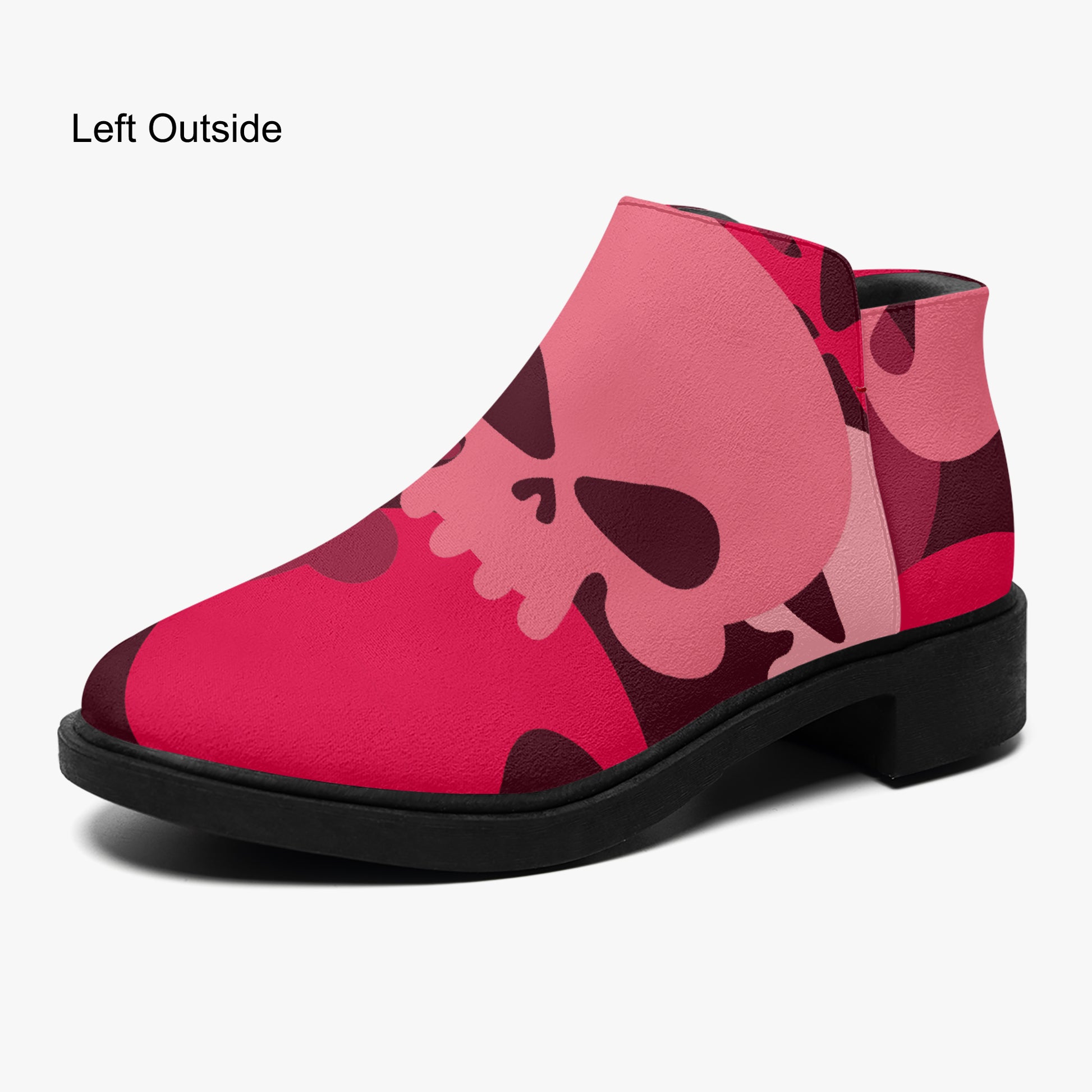 Red Skull elegante Reißverschluss-Stiefeletten Stiefeletten JLR Design