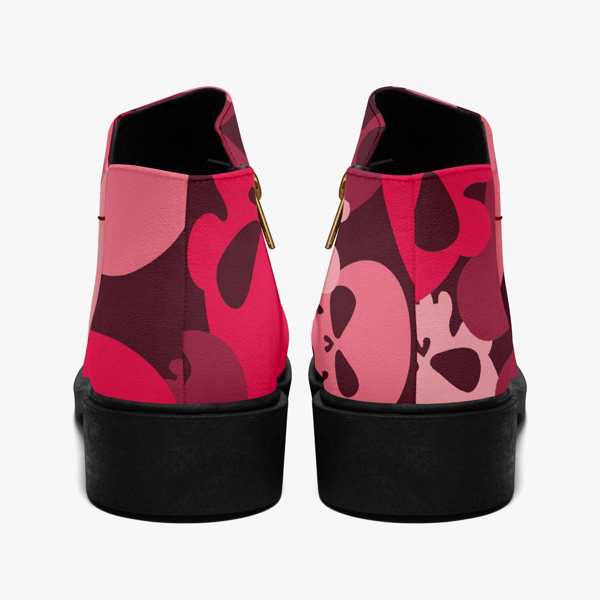 Red Skull elegante Reißverschluss-Stiefeletten Stiefeletten JLR Design