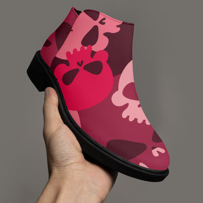 Red Skull elegante Reißverschluss-Stiefeletten Stiefeletten JLR Design