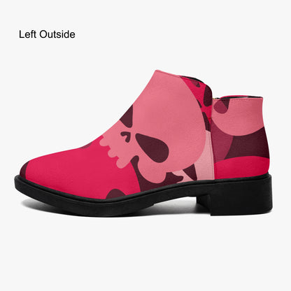 Red Skull elegante Reißverschluss-Stiefeletten Stiefeletten JLR Design