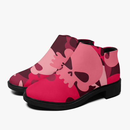 Red Skull elegante Reißverschluss-Stiefeletten Stiefeletten JLR Design