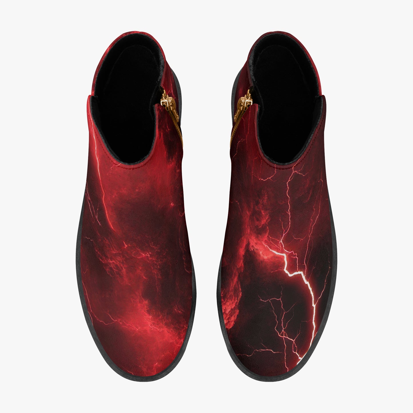 Red Thunder elegante Reißverschluss-Stiefeletten Stiefeletten JLR Design