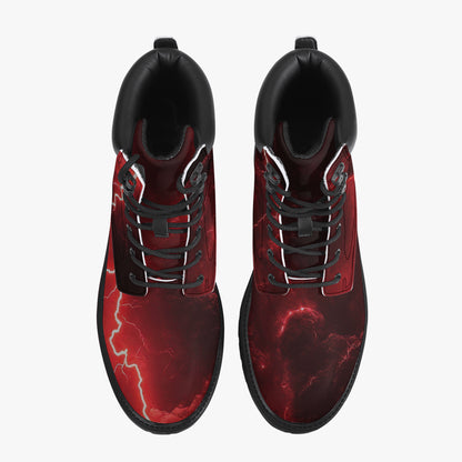 Red Thunder Leder Boots | Stylische und Warme Winterstiefel Boots JLR Design