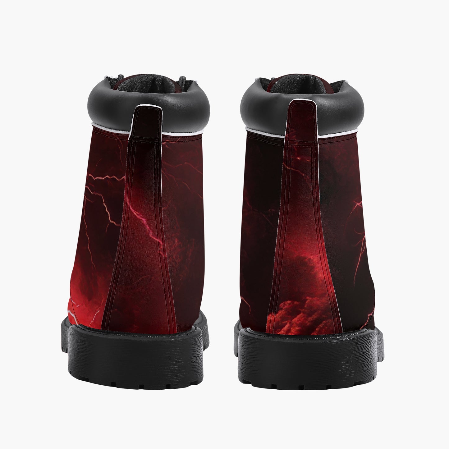 Red Thunder Leder Boots | Stylische und Warme Winterstiefel Boots JLR Design