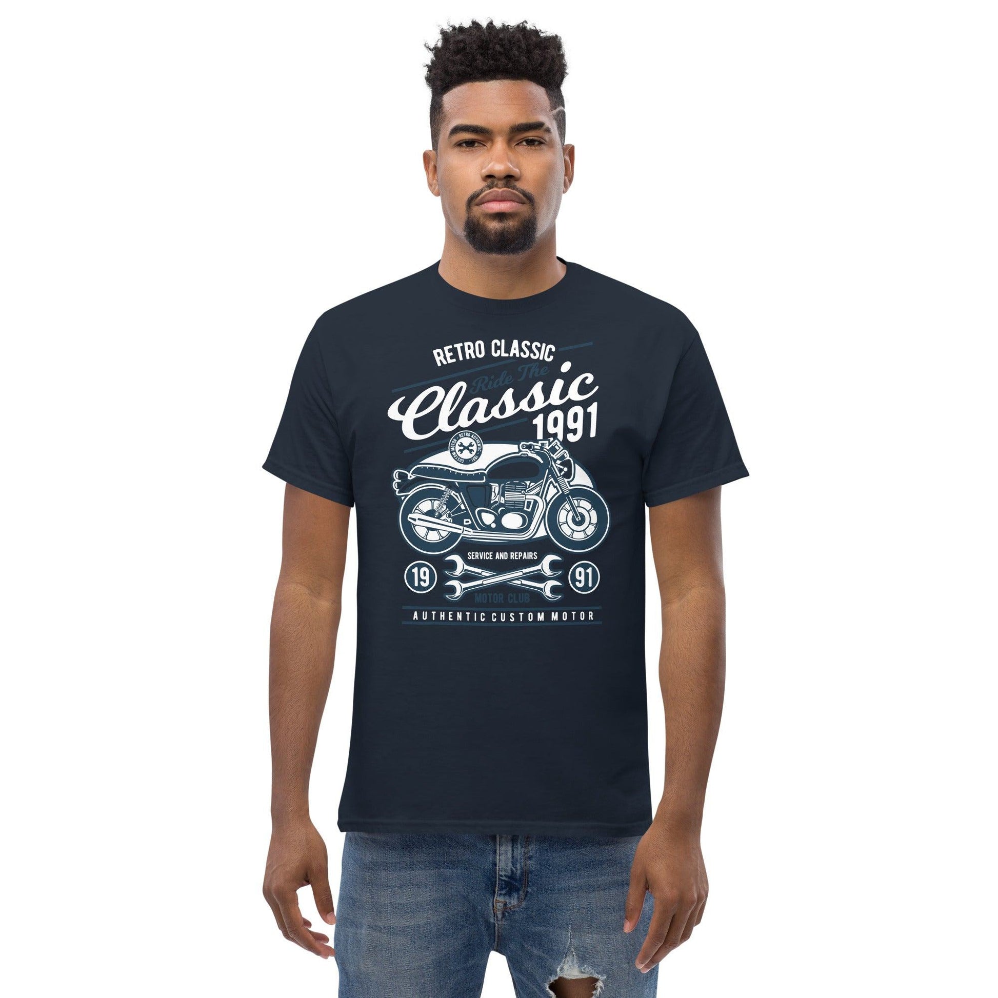 Retro Classic Motorcycle Herren-T-Shirt T-Shirt 29.99 Classic, Herren, Motorcycle, T-Shirt JLR Design