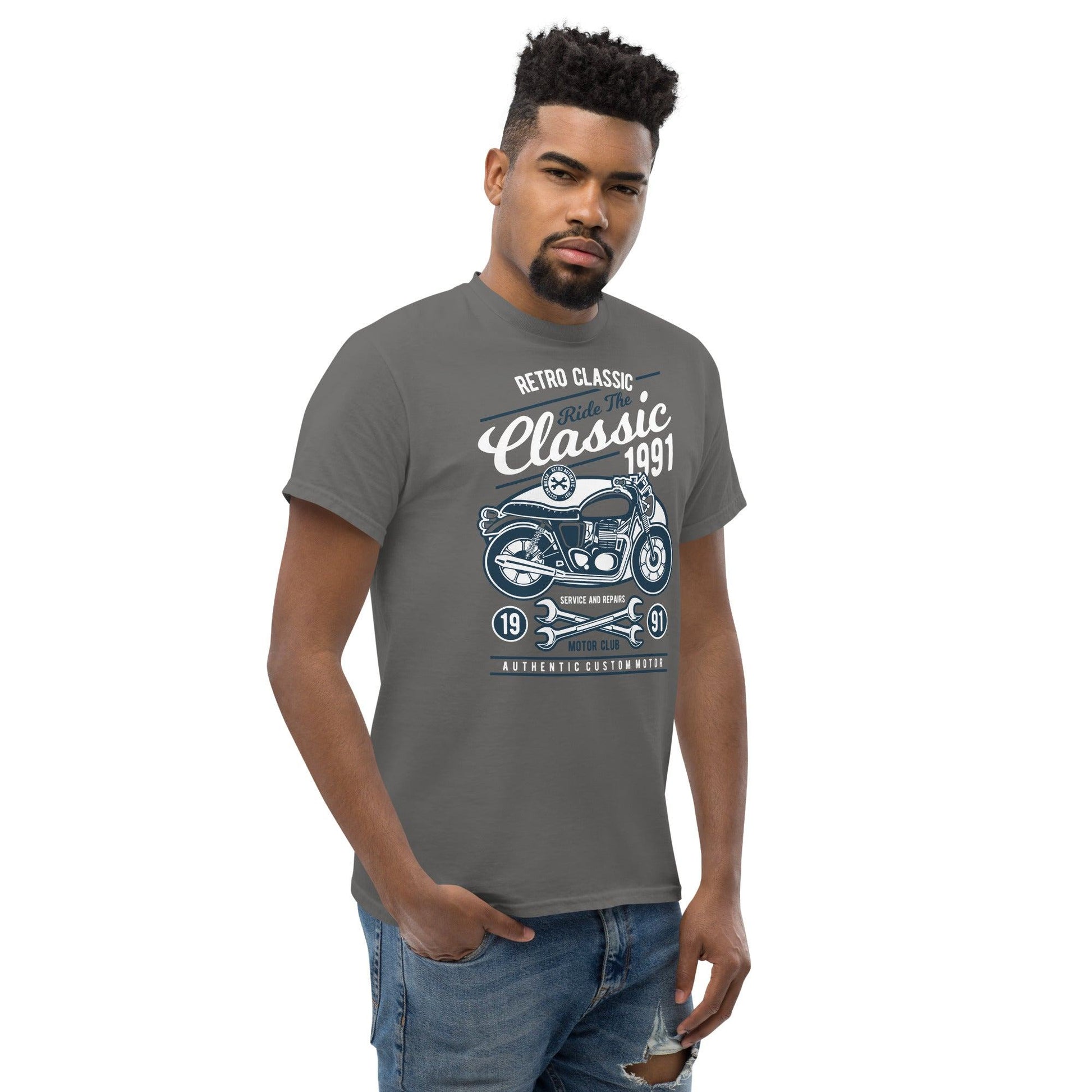 Retro Classic Motorcycle Herren-T-Shirt T-Shirt 29.99 Classic, Herren, Motorcycle, T-Shirt JLR Design