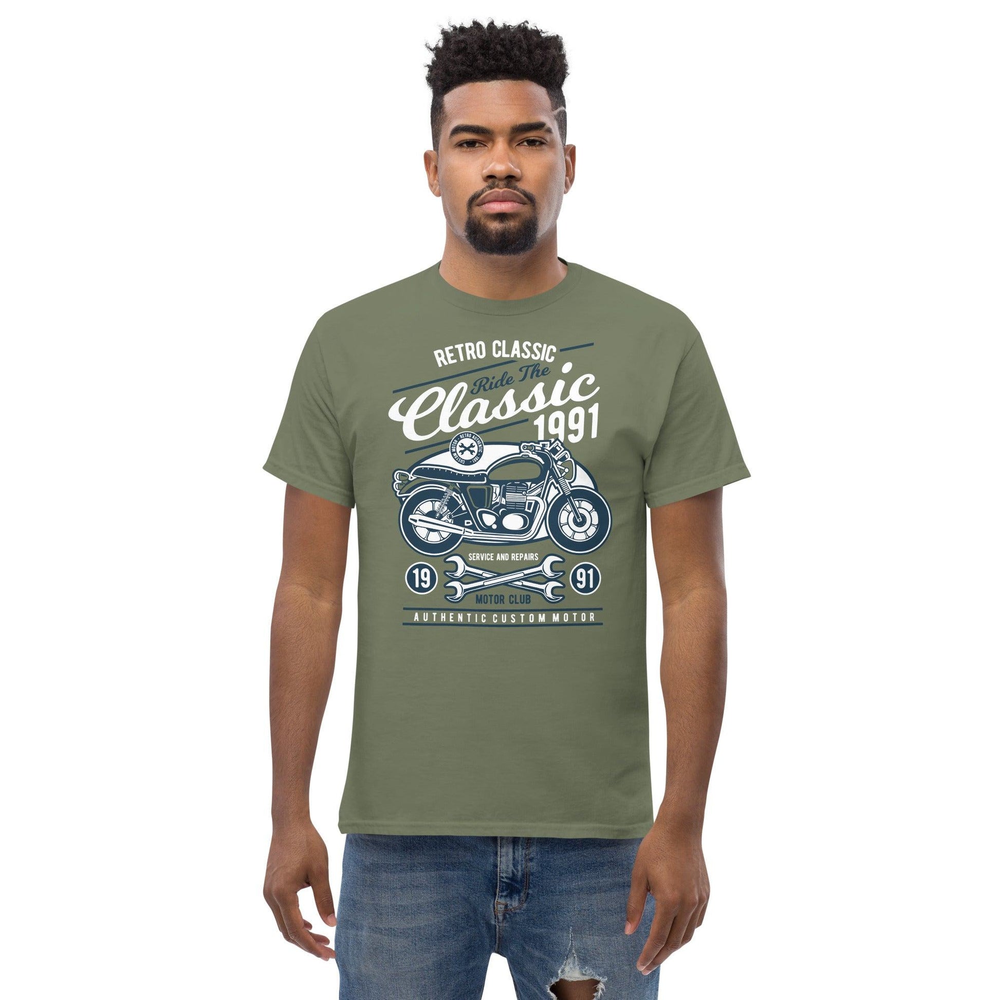 Retro Classic Motorcycle Herren-T-Shirt T-Shirt 29.99 Classic, Herren, Motorcycle, T-Shirt JLR Design