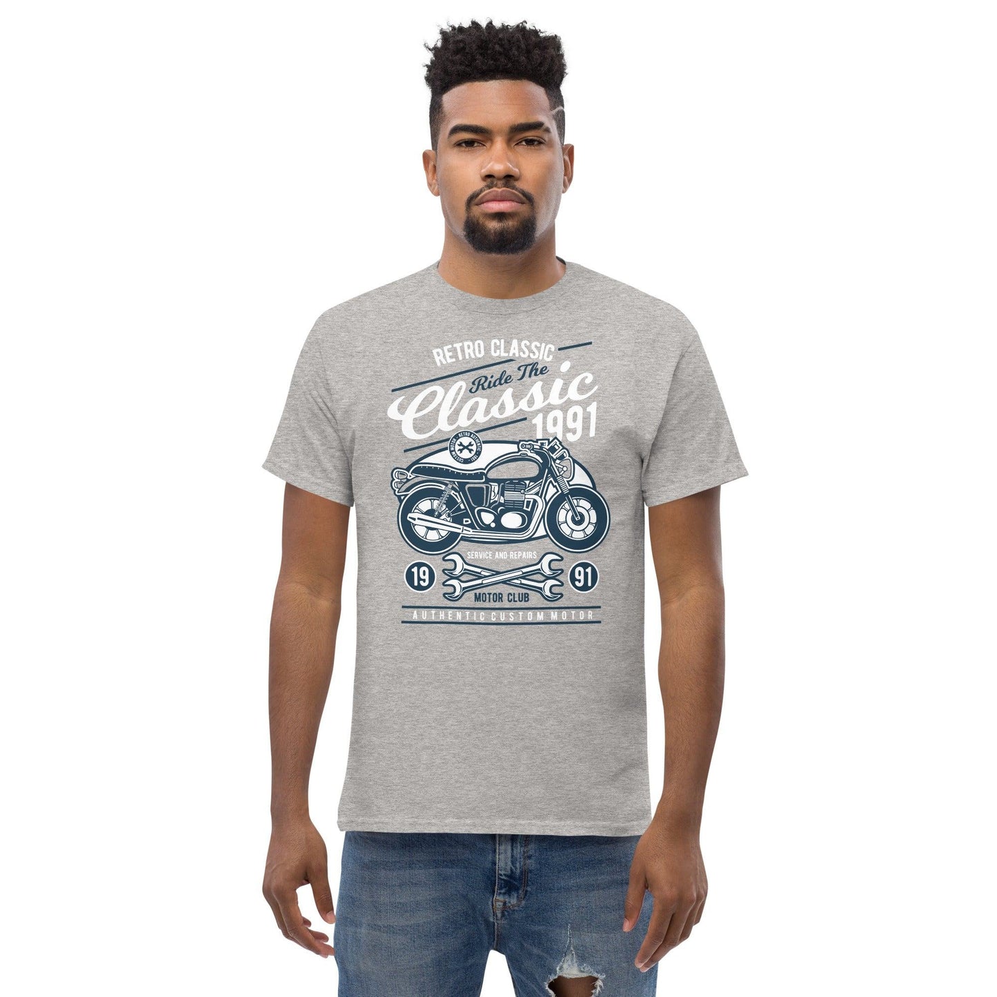 Retro Classic Motorcycle Herren-T-Shirt T-Shirt 29.99 Classic, Herren, Motorcycle, T-Shirt JLR Design