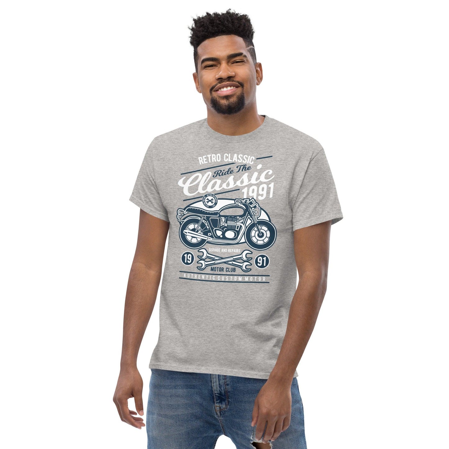 Retro Classic Motorcycle Herren-T-Shirt T-Shirt 29.99 Classic, Herren, Motorcycle, T-Shirt JLR Design