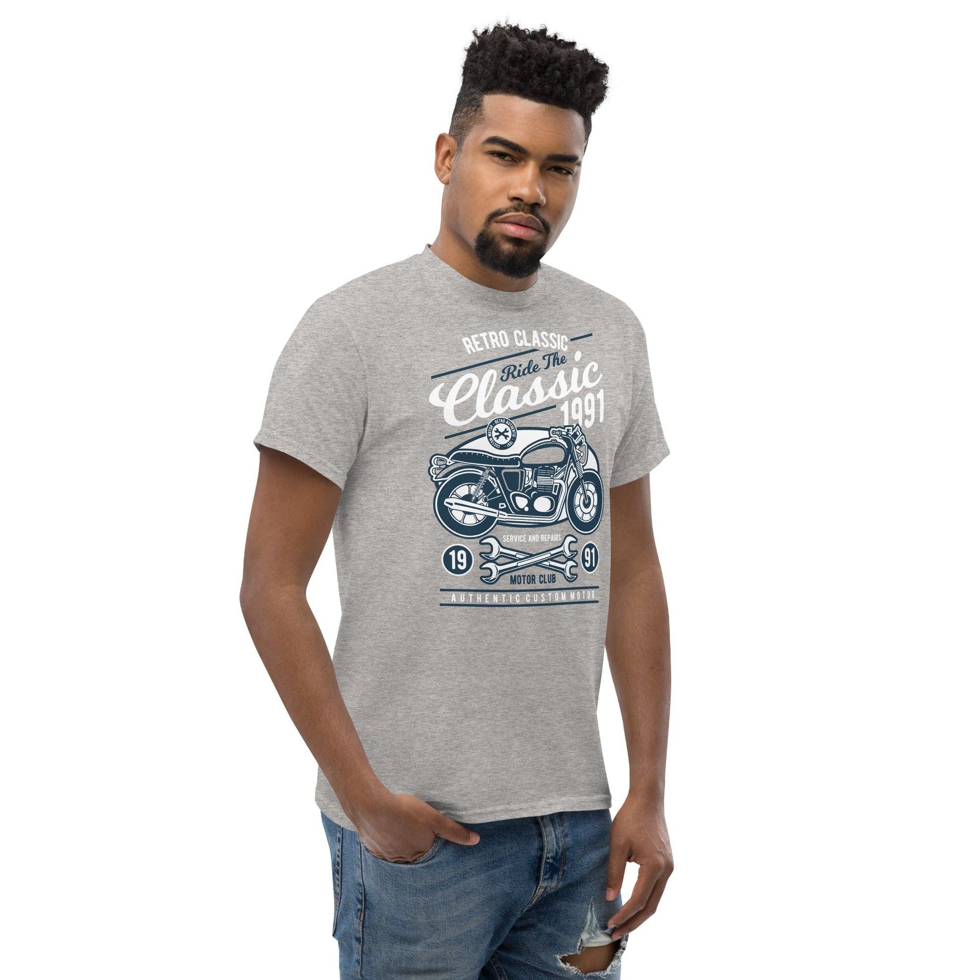 Retro Classic Motorcycle Herren-T-Shirt T-Shirt 29.99 Classic, Herren, Motorcycle, T-Shirt JLR Design