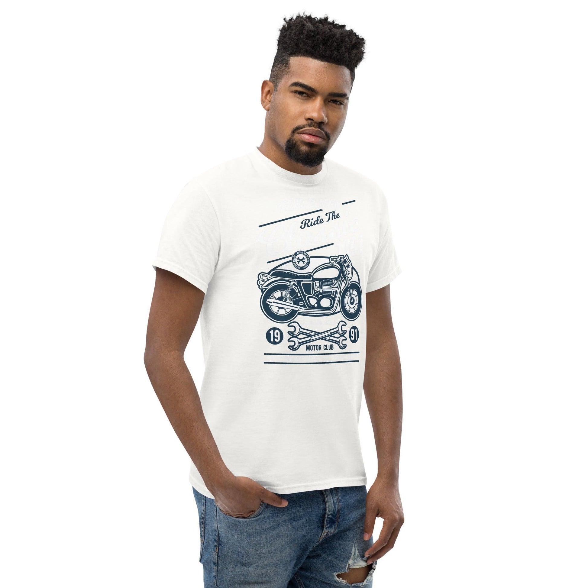 Retro Classic Motorcycle Herren-T-Shirt T-Shirt 29.99 Classic, Herren, Motorcycle, T-Shirt JLR Design