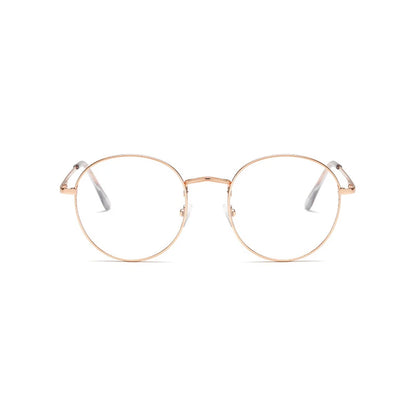 Retro Runde Metallbrille | Myopiebrille | Kurzsichtigkeit -1.0 bis -4.0 | Brille JLR Design