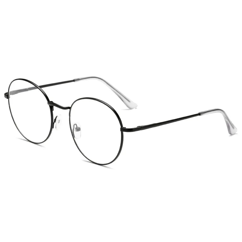 Retro Runde Metallbrille | Myopiebrille | Kurzsichtigkeit -1.0 bis -4.0 | Brille JLR Design